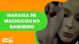 Box de banheiro quebra e machuca cantora Maraisa