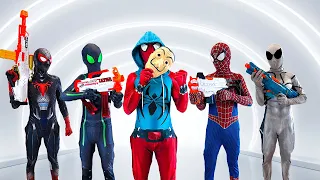 TEAM SPIDER-MAN vs BAD GUY TEAM || What's WRONG with RED-SPIDER? ( Funny, Action )