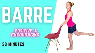 50 MINUTE AT HOME BARRE CLASS - Low Impact/Full Body At Home Workout