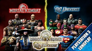 Mortal Kombat vs. DC Universe (Story Mode) (PlayStation 3) 【Longplay】