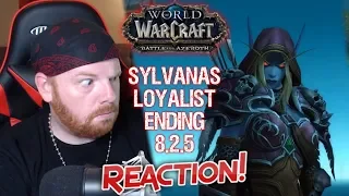 Sylvanas Loyalist Ending 8.2.5 - Krimson KB Reacts - Battle for Azeroth Reactions