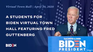 A Students For Biden Virtual Town Hall Featuring Fred Guttenberg | Joe Biden For President