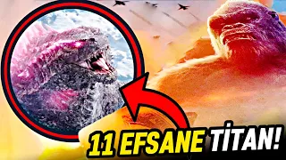 Godzilla X Kong The New Empire Filminde Göreceğimiz 11 Titan!