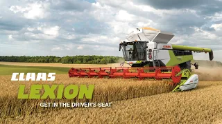 CLAAS LEXION Combine Harvesters - Get in the Driver's Seat | CLAAS Harvest Centre