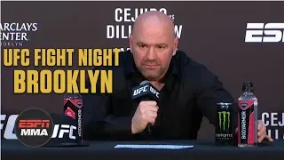 Dana White Post-Fight Press Conference | UFC Fight Night: Brooklyn | ESPN MMA