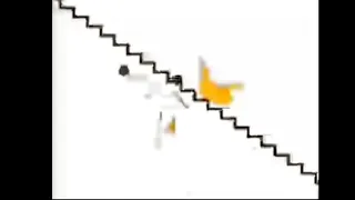 Scratch Cat Falling down the Stairs but i edited it and made it cursed