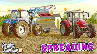 THE GALVANIZED SPREADER AND NEW FARM!  | Sandy Bay Farming Simulator 19 - Episode 15