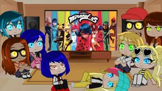 Miraculous reagindo as transformações deles🐞🐱 #3