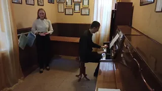 162 Жданова Мария, 16 лет  Итальянская народная песня  Щегленок  обр В Мельо
