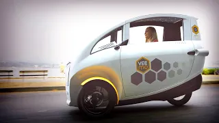 Meet Veemo! VeloMetro Enclosed Electric Trike Helps Beat Traffic