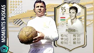 FIFA 21 ICON MOMENTS FERENC PUSKAS PLAYER REVIEW |BEST ST IN THE GAME?!