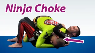 Ninja Choke From Bottom Side Control (Latif's Revenge)