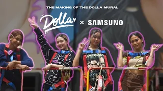@DOLLAOfficialMY | Dolla Diaries Episode 8 | The Making of Dolla's Mural x Samsung