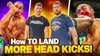 3 Sneaky Ways To LAND MORE HEAD KICKS!