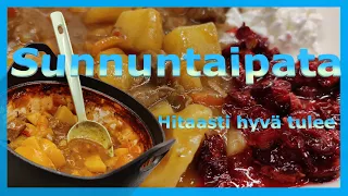 Sunnuntaipata ohje | Hitaasti hyvä tulee