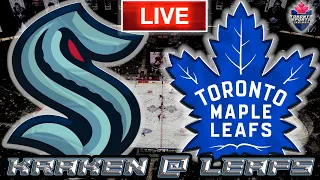 Seattle Kraken vs Toronto Maple Leafs LIVE Stream Game Audio  | NHL LIVE Stream Gamecast & Chat