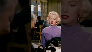 Marilyn Monroe to Jane Russell "You must think I was born yesterday". Gentlemen Prefer Blondes 1953