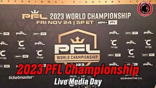 LIVE 2023 PFL Championship Media Day: Derek Brunson, Ray Cooper III, Bubba Jenkins, and more