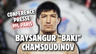 BAYSANGUR BAKI CHAMSOUDINOV - CONFÉRENCE DE PRESSE PRÉ #PFLParis