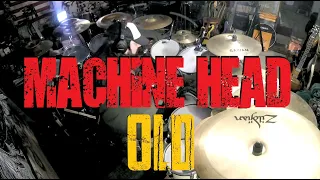 "OLD" (Machine Head Drum Cover) By Glen Monturi