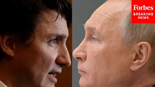 JUST IN: Trudeau Slams Putin For 'Horrific Unprovoked Attack' On Ukraine