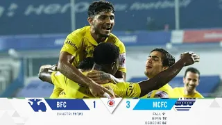 Mumbai City FC 3-1 Bengaluru FC ISL 2020-21 Match Highlights, BFC vs MCFC Match Highlights