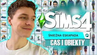 ⭐️FIRST LOOK: THE SIMS 4 ŚNIEŻNA ESKAPADA❄️CAS I OBIEKTY (jest BARDZO dobrze)