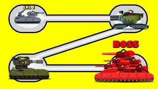 РАТТЕ прокачка уровней - Мультики про танки