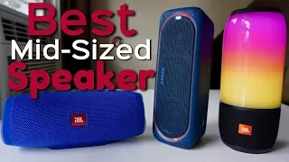 Best Mid Sized Speaker - JBL Pulse 3 Vs JBL Charge 3 Vs Sony XB30