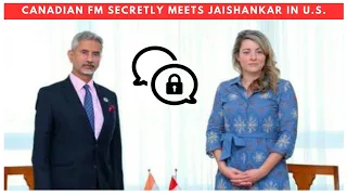 After Trudeau’s Open Anti India Rant, Canadian FM Secretly Meets Jaishankar In U S | IDNews