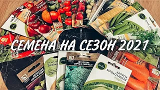 ✨СЕМЕНА НА 2021 ГОД🔥| ОВОЩИ💥| 👩‍🌾ЧТО БУДУ ВЫРАЩИВАТЬ🌱  #обзорсемян #семена #семенаовощей