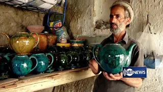 Kabul's Istalif is famous for its amazing pottery | سفالگری صنعت مشهور در استالف کابل