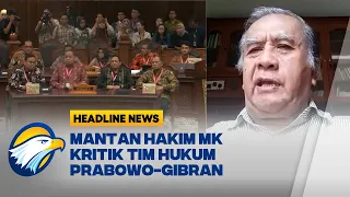 Mantan Hakim MK Kritik Tim Hukum Prabowo-Gibran
