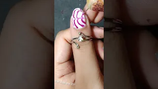 easy nail art designs 💅 ll new style nail 2023 || #viral #trending #nailart #youtubeshorts #20nails