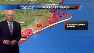 Harvey's Forecast: Pleasant Saturday and tracking Hermine