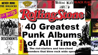 40 Greatest Punk Rock Albums of All Time According Rolling Stone Version