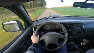 Mitsubishi L200 2.5 TD (2002) - 4K POV Drive