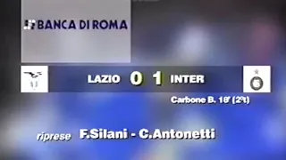 Lazio-Inter 0:1, 1995/96 - Domenica Sportiva