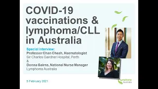 COVID-19 vaccination & lymphoma/CLL – what does this mean for Australian patients?