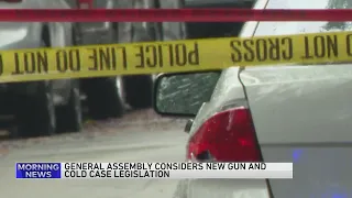 General Assembly considers new gun and cold case legislation