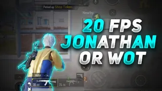 20 FPS JONATHAN OR WOT ||  Pubg low end device montage || ft. Realme C11. 2 GB ram