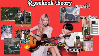 Rosekook Theory, Rose with Bunny🐰, Our model 🔥 Fav thing and same vibe