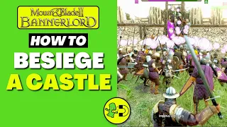 Bannerlord How to Besiege a Castle (Xbox)