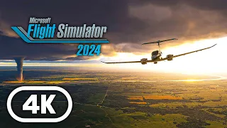 Microsoft Flight Simulator 2024 Trailer (2024) 4K