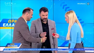 Η Έλβη Μιχαηλίδου νίκησε στο... challenge του πασχαλινού αυγού τον Γ. Κολοκυθά και τον Γ.Φώσκολο!