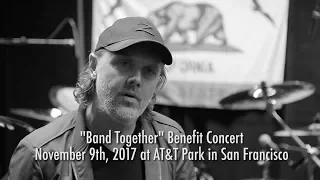 Metallica: Band Together Bay Area Announcement