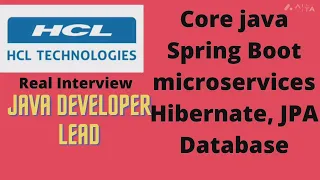 Java developer lead interview questions and answers 2023