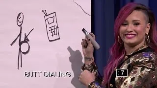 Demi Lovato & Jimmy Fallon Butt Dialing Besties!