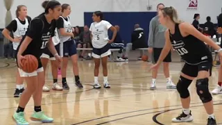 Elite is Earned Camp Standouts, Elle Ladine, Caroline Ducharme, Kylie Hostmeyer, Marley Langi