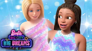 Barbie | Барби и Барби Открывают Для Себя Светящиеся Платья | Барби Большой Город, Большие Мечты +3